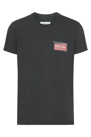 T-shirt in cotone grigio scuro MAISON MARGIELA | S50GC0723S24575862
